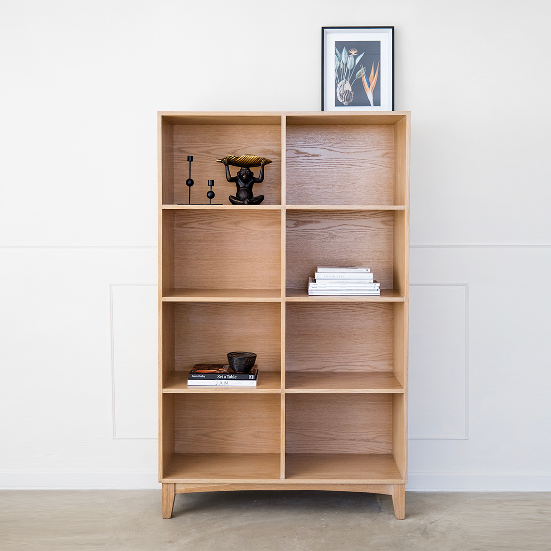 チェスト・キャビネット Antique Book open Shelf Caster Antique shelf cabinet Vintage book Rack cabinet - Antique Home
