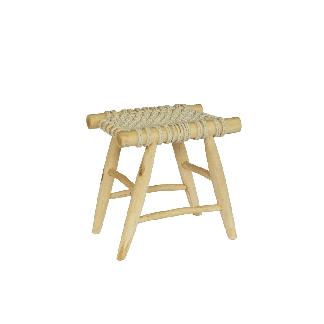 Macrame Stool