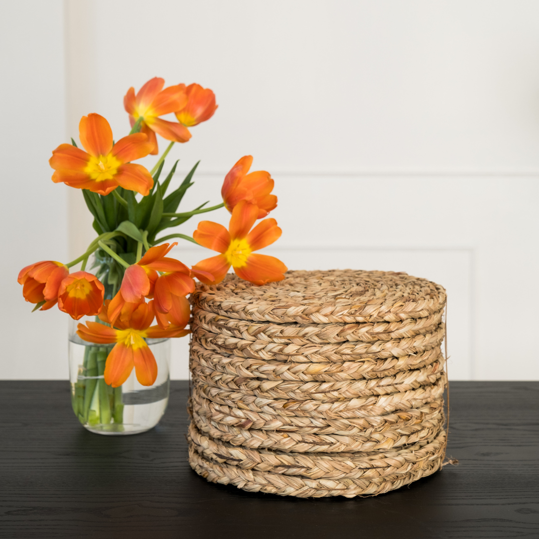 Woven Grass Placemats | Set of 10