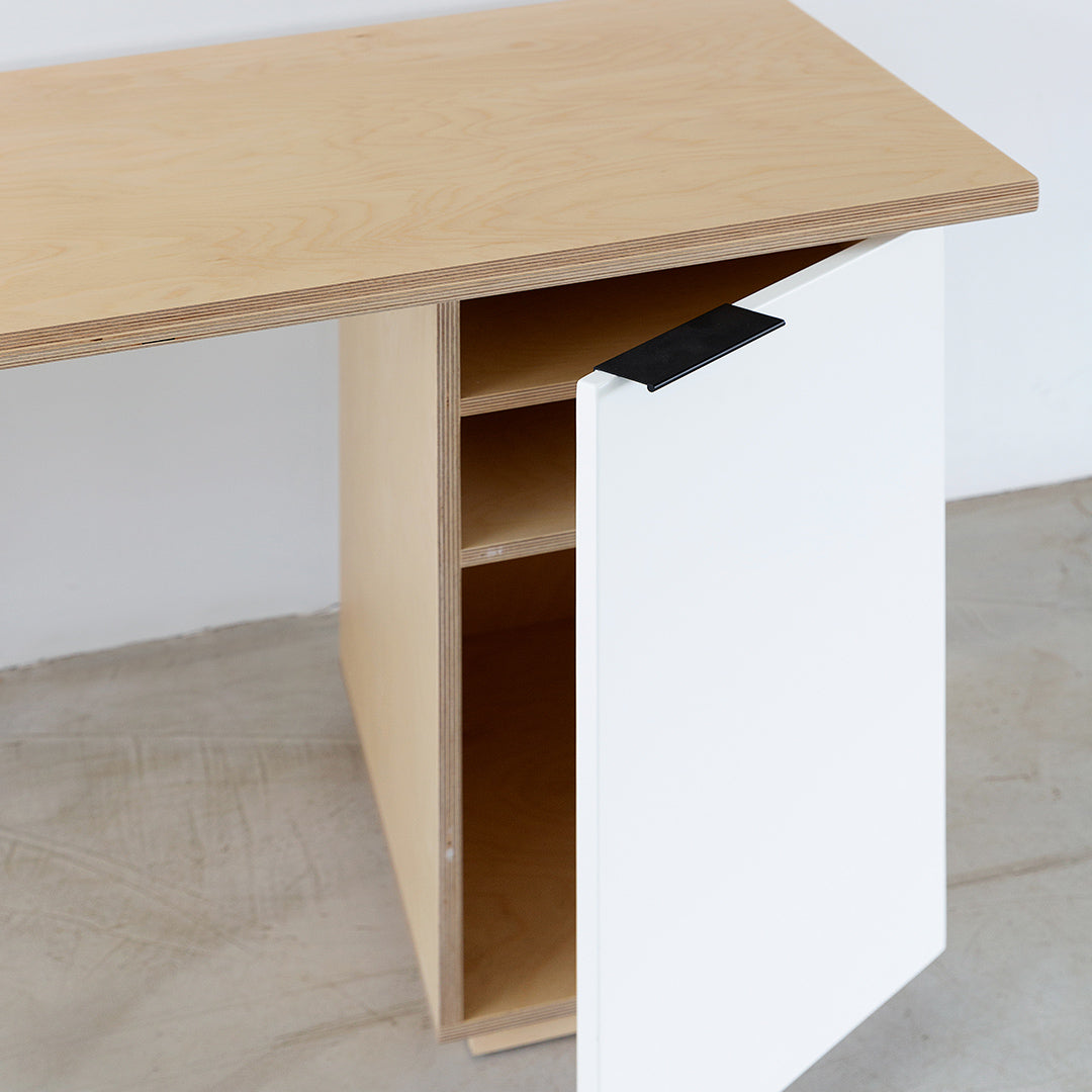 Xanthea. Birch Plywood Desk - Trestle South Africa