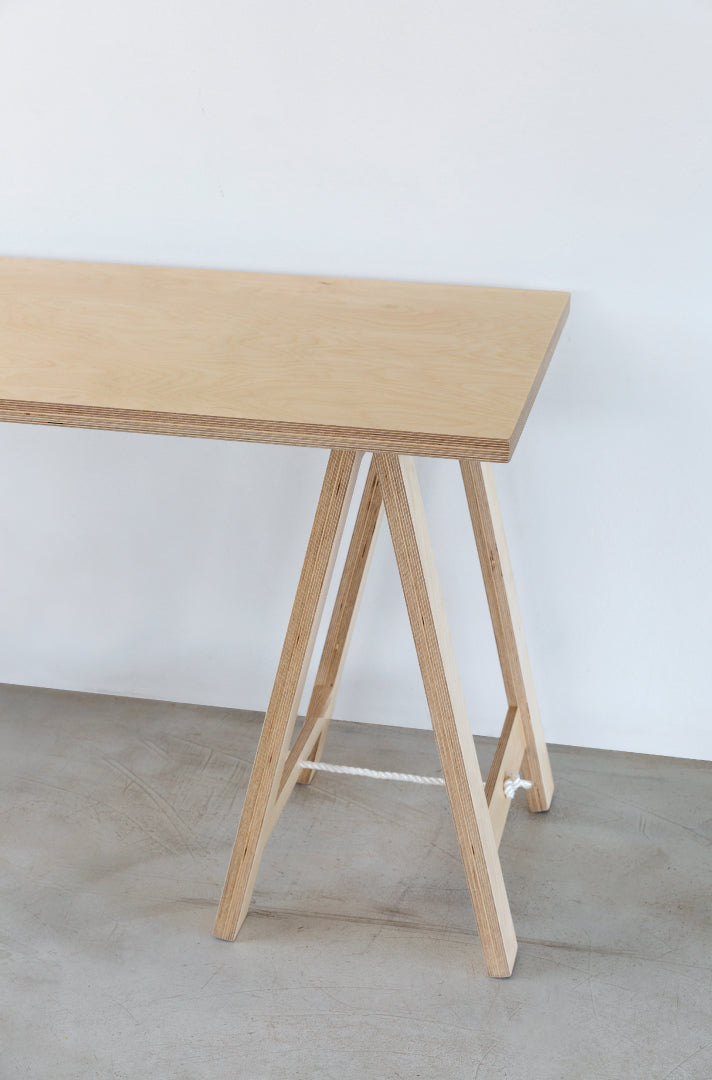Xanthea. Birch Plywood Desk - Trestle South Africa