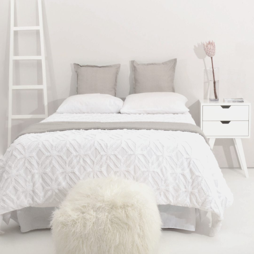 The Ross | White Bedside Pedestal | Trestle South Africa