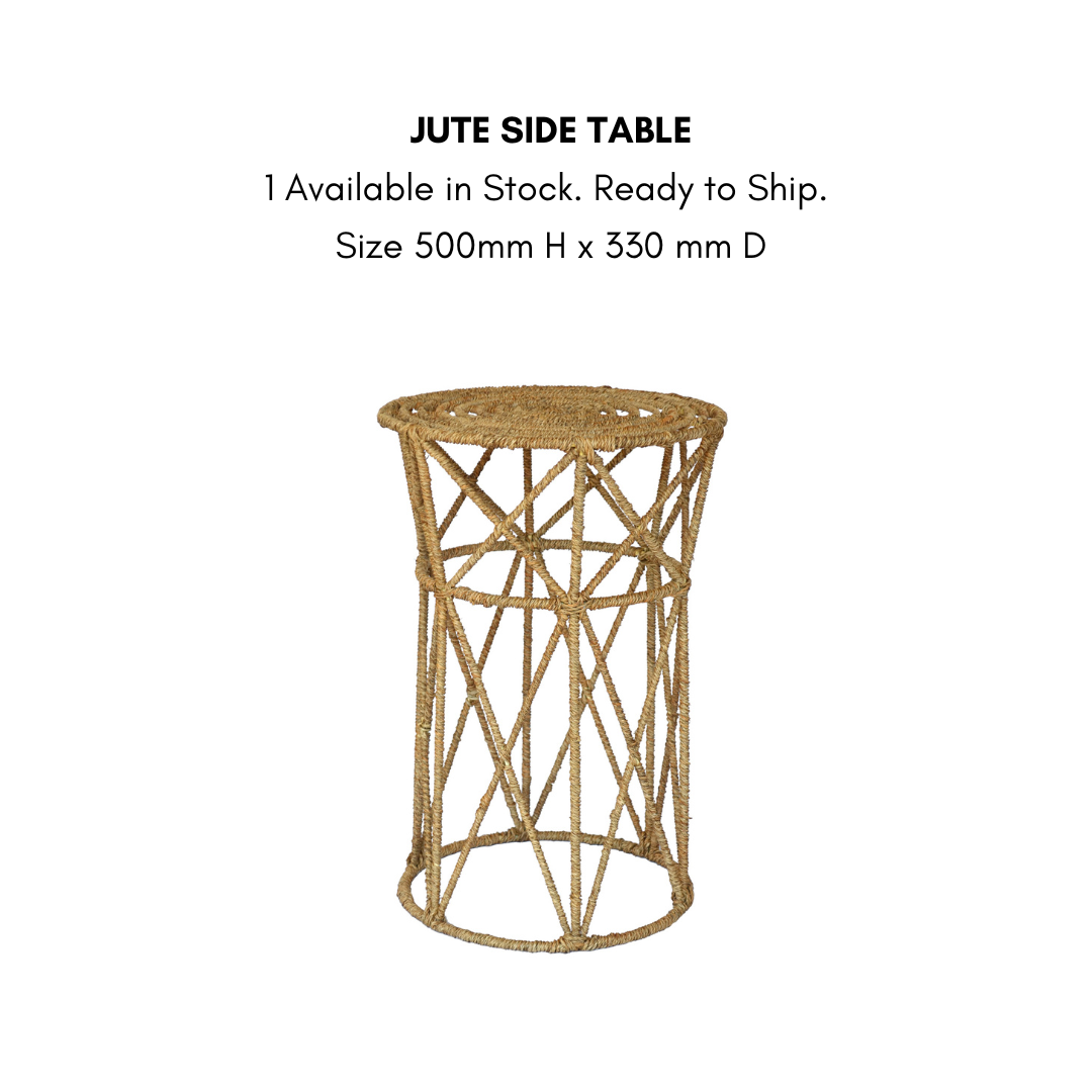 Jute Side Table |Trestle South Africa