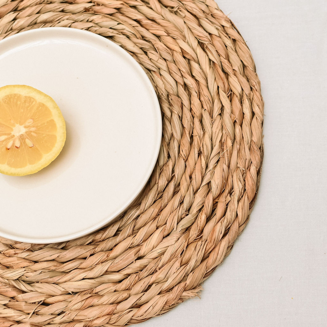 Woven Grass Placemats | Set of 10