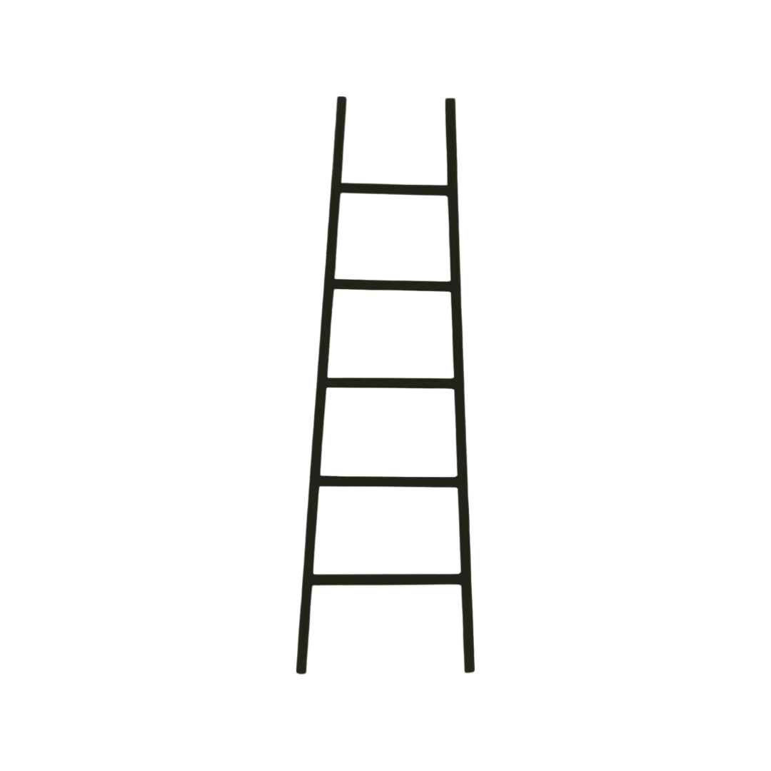 Black Decor Ladder