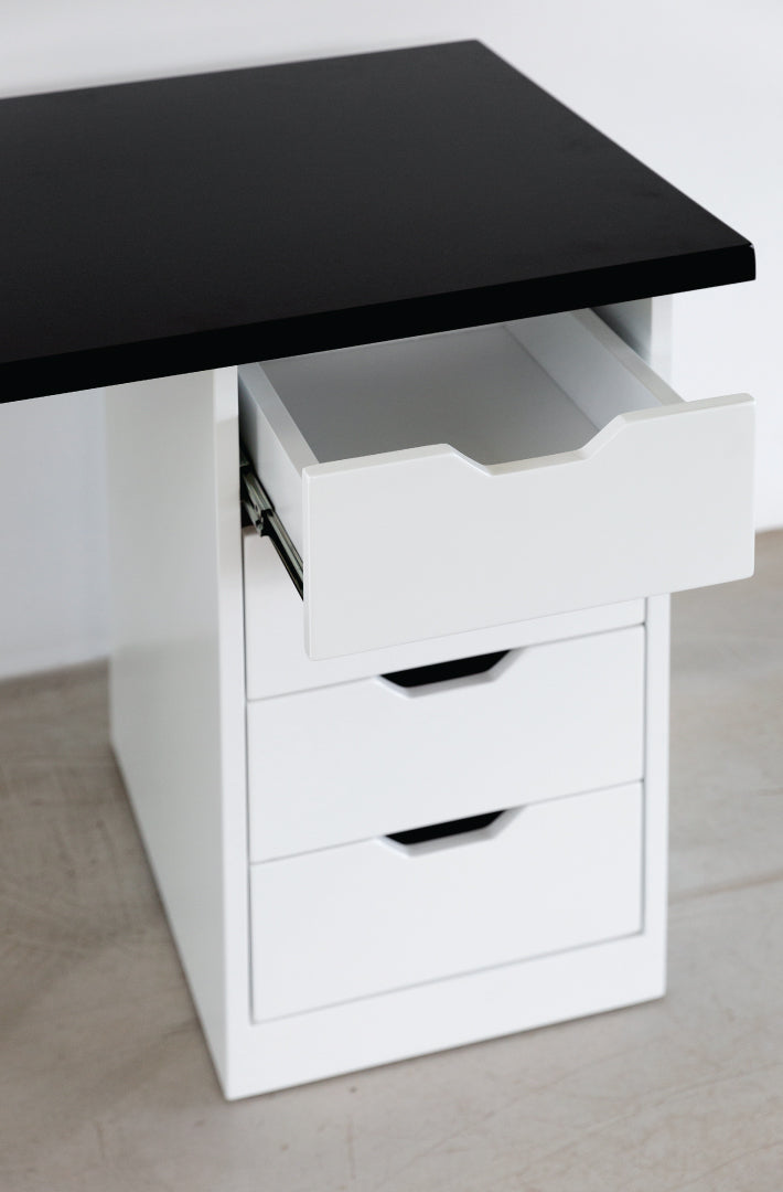 James Desk with Storage Drawers - Trestle South Africa