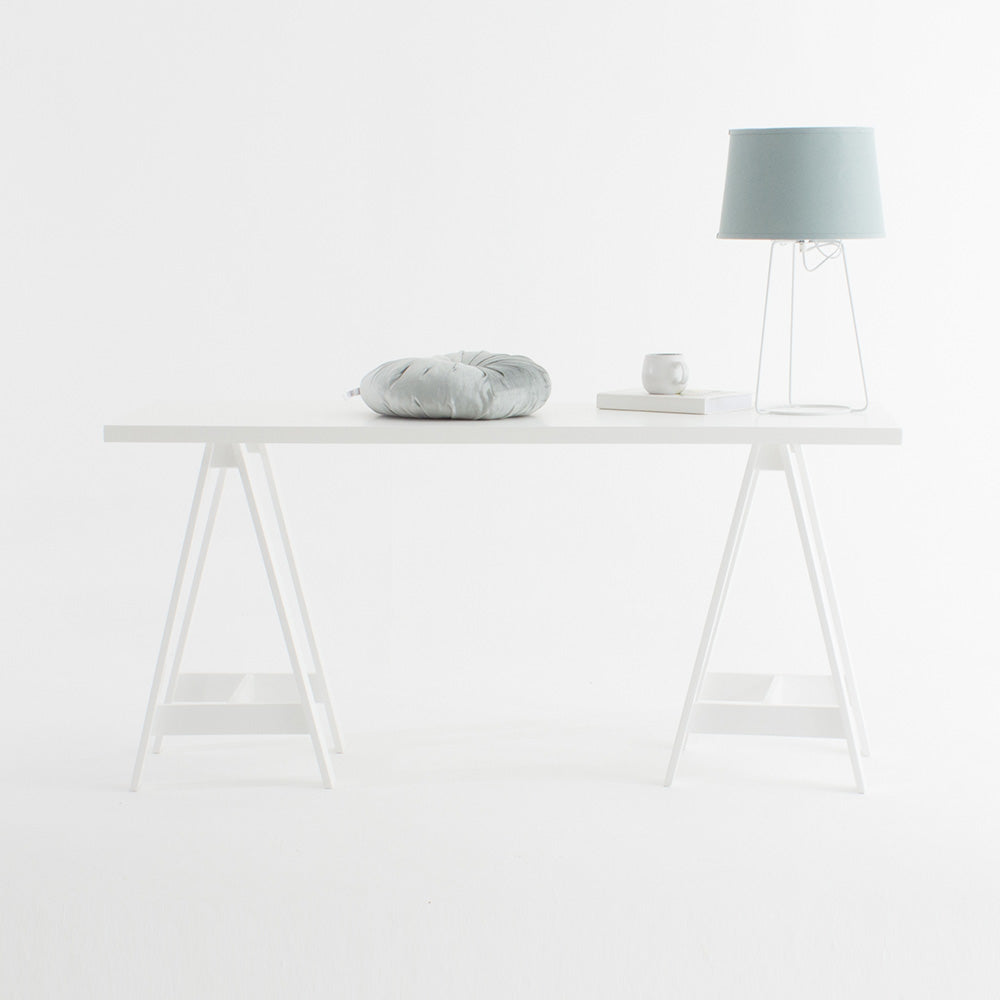 modern trestle table for the home or office