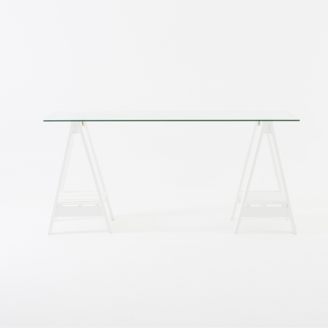 Marilyn -  Glass table or Glass desk - Trestle South Africa