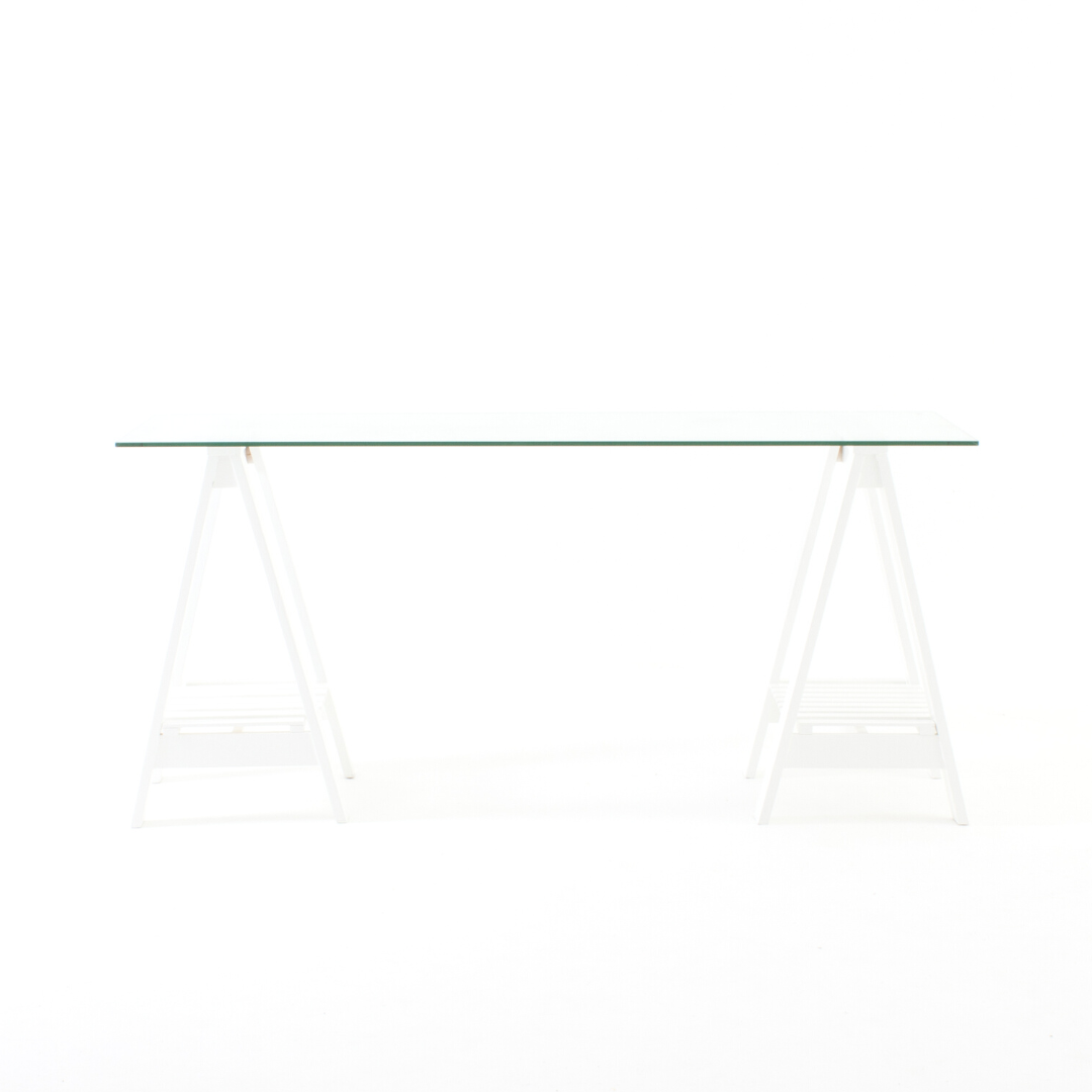 Marilyn -  Glass table or Glass desk - Trestle South Africa